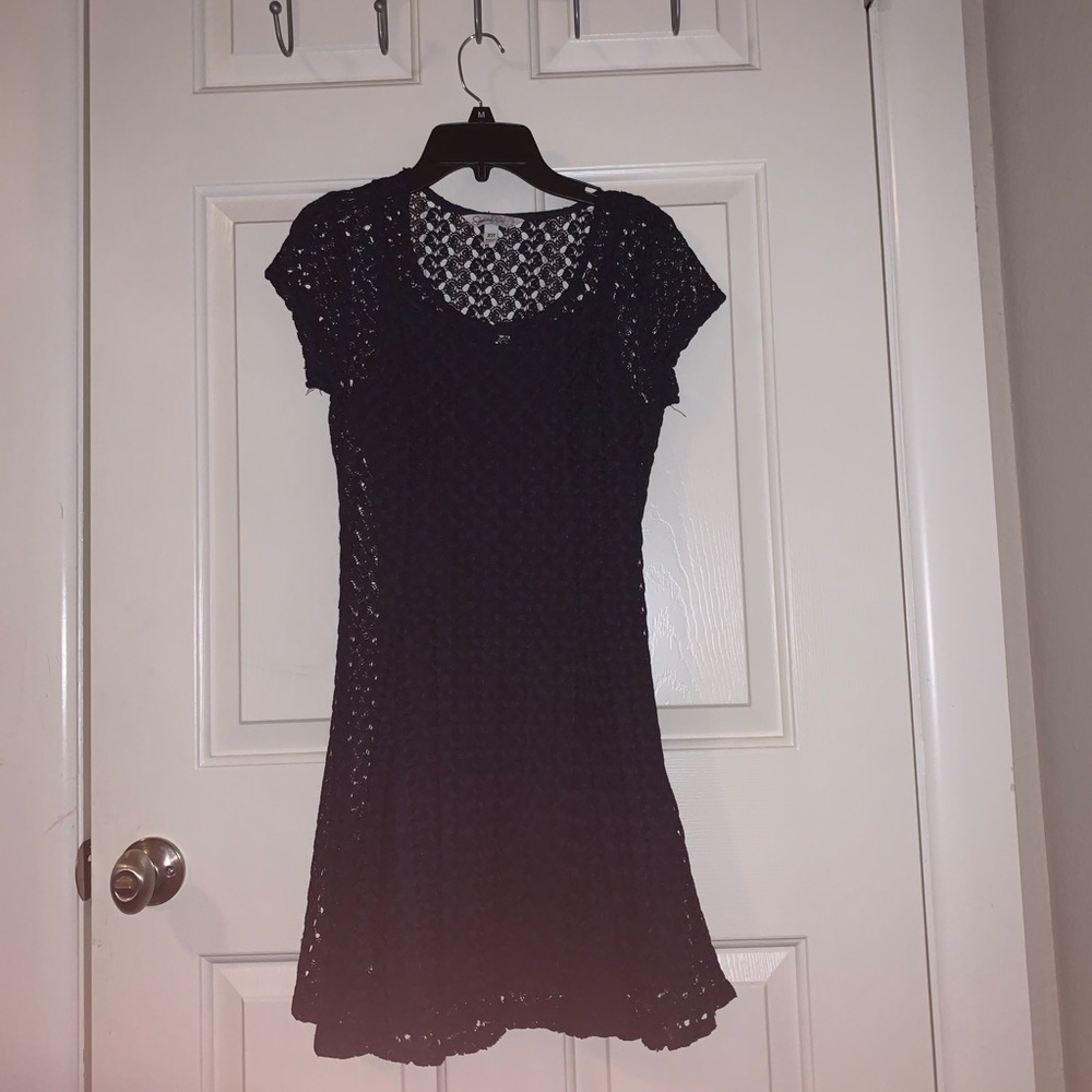 Navy blue dress